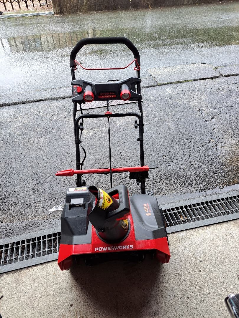 POWERWORKS 除雪機 48Vバッテリー