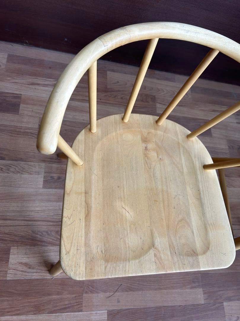 708 モモナチュラル　momo ナチュラル北欧風　ウッドチェア　2脚セット可