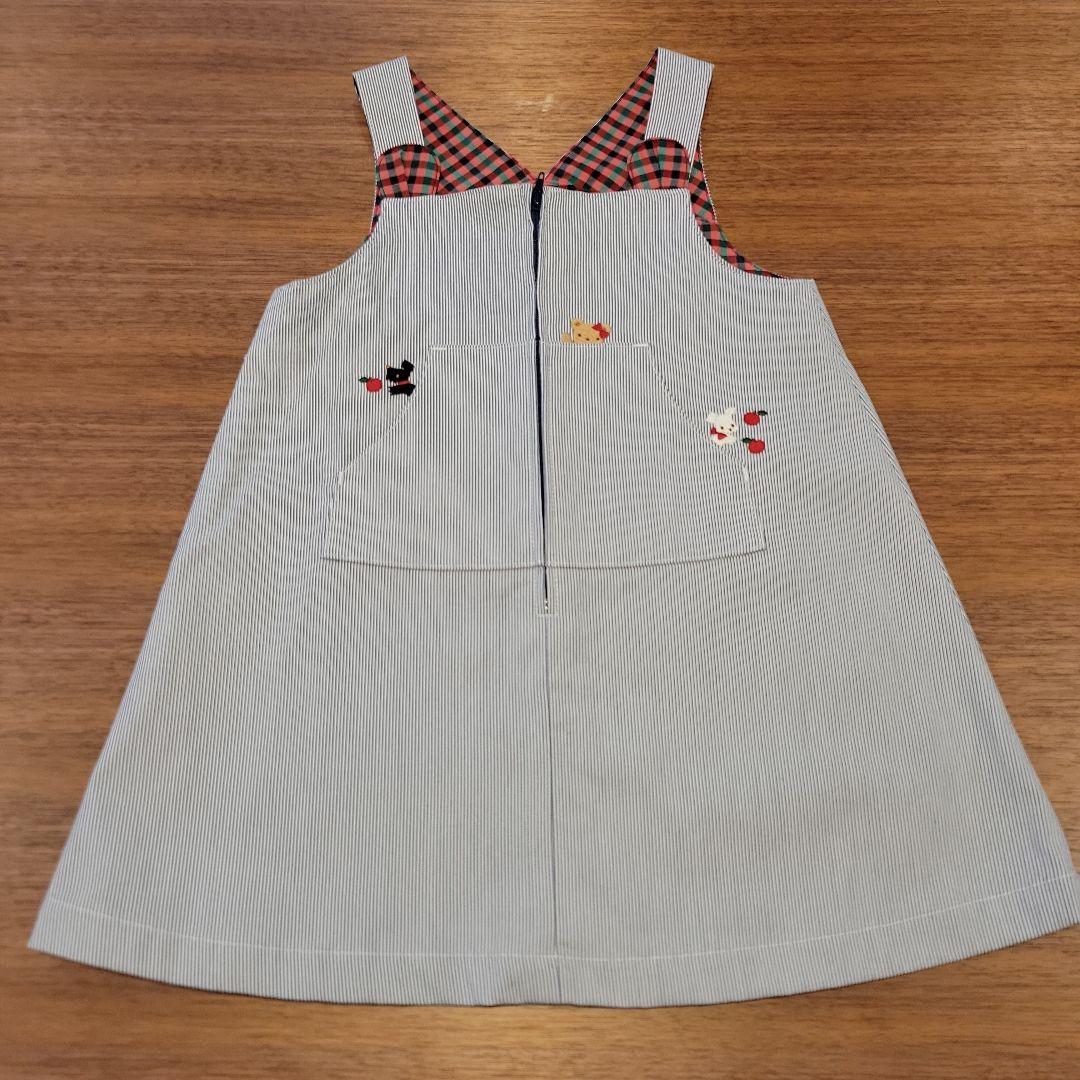 ★リラ【新品】ファミリア　ジャンパースカート