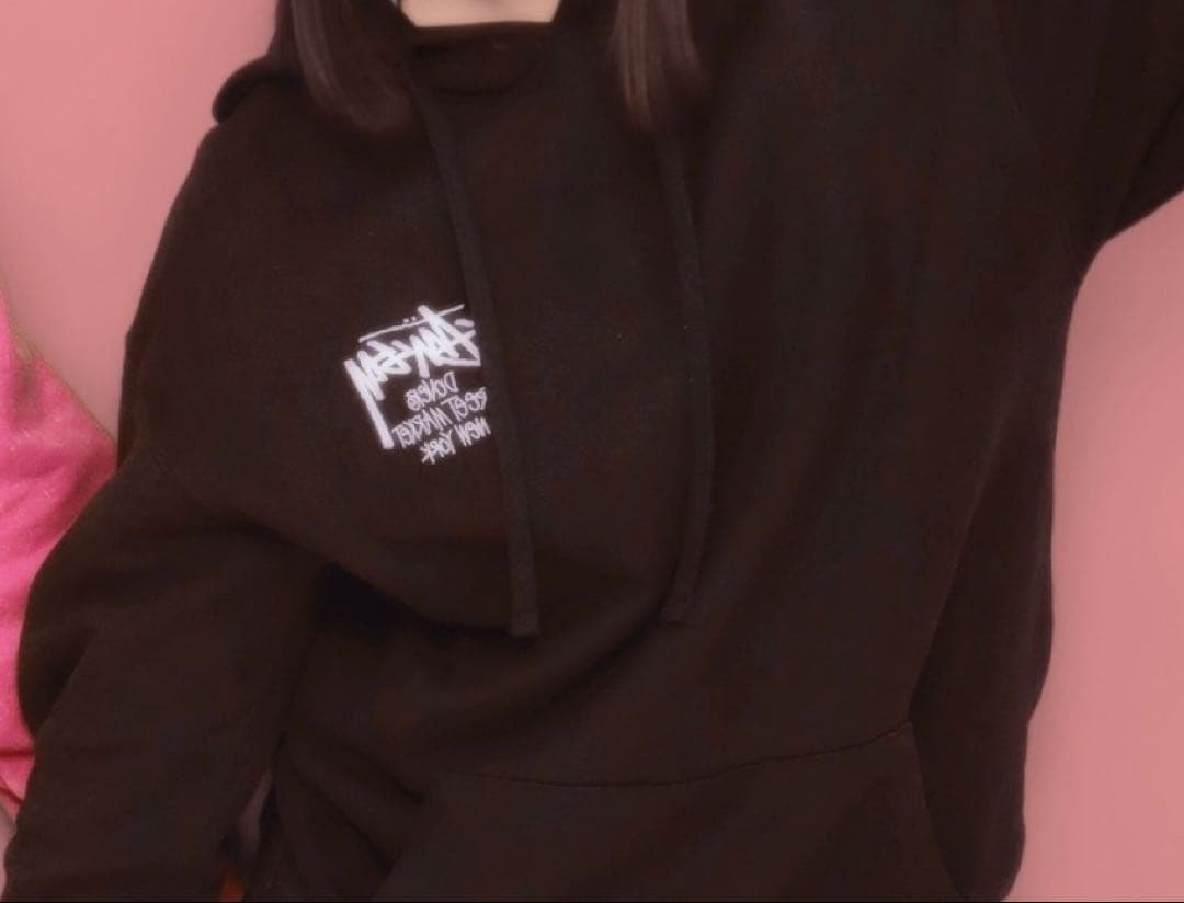 Stussy Dover Street Market ブラックパーカー