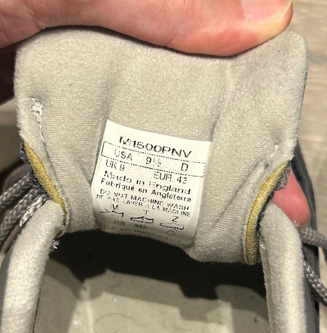 めぐみ　New Balance 1500 ネイビー/グレー27.5cm