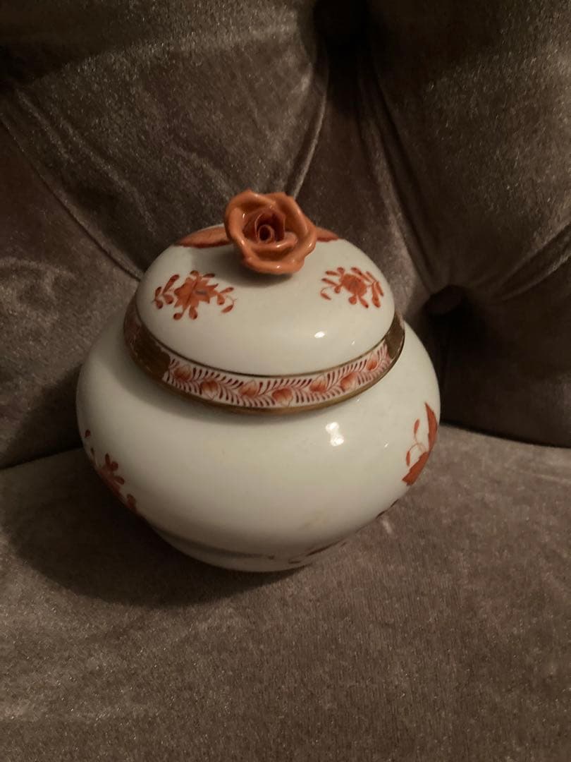 ヘレンド　ティーポット　リーフ入れ