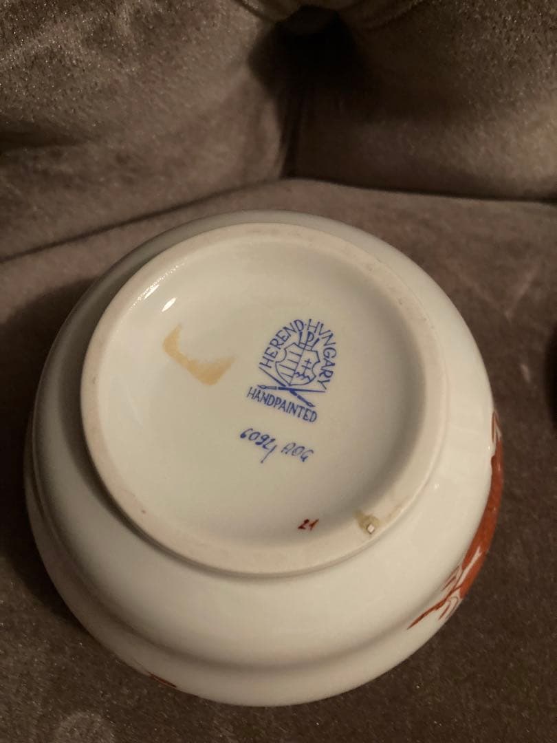 ヘレンド　ティーポット　リーフ入れ