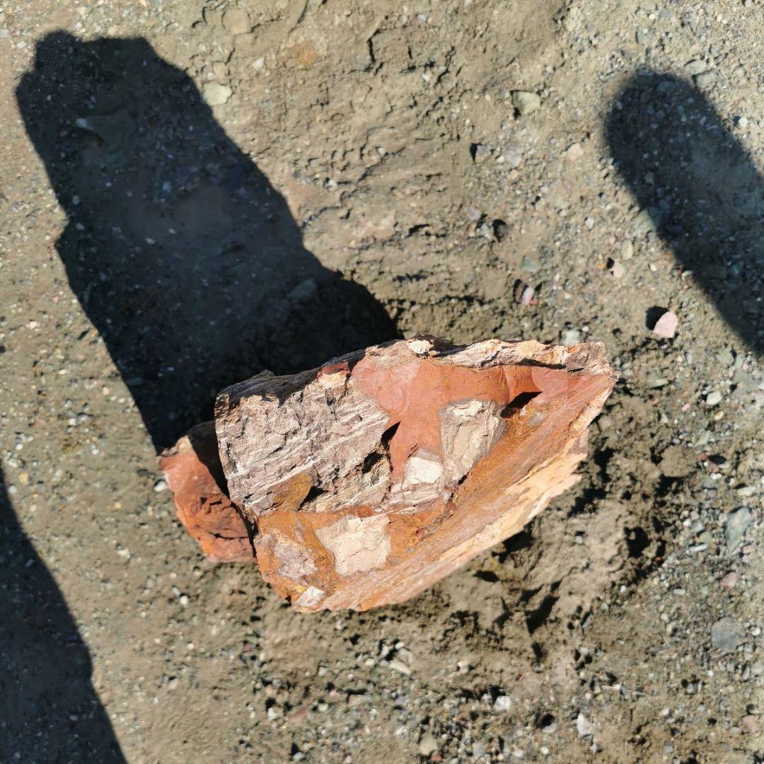 福島産　ジャスパー　53キロ　碧玉　庭石　鑑賞石　石　庭　ガーデニング