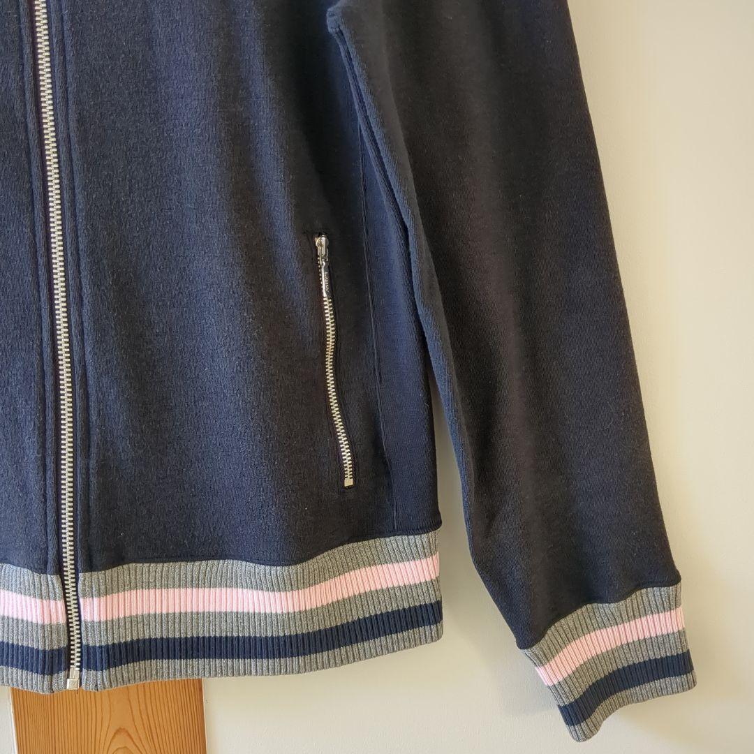 BURBERRY BLACK LABEL ジップジャケット 紺 M