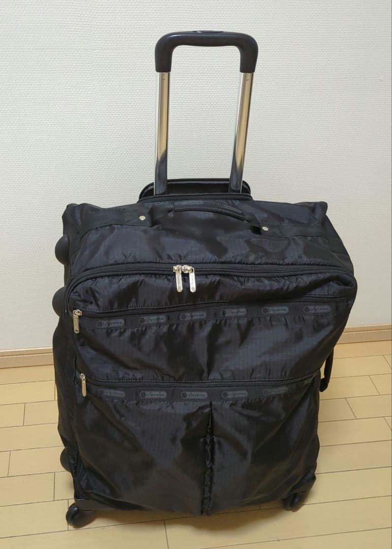 レスポートサック ブラック キャリーケース スーツケース キャリーバック　4輪