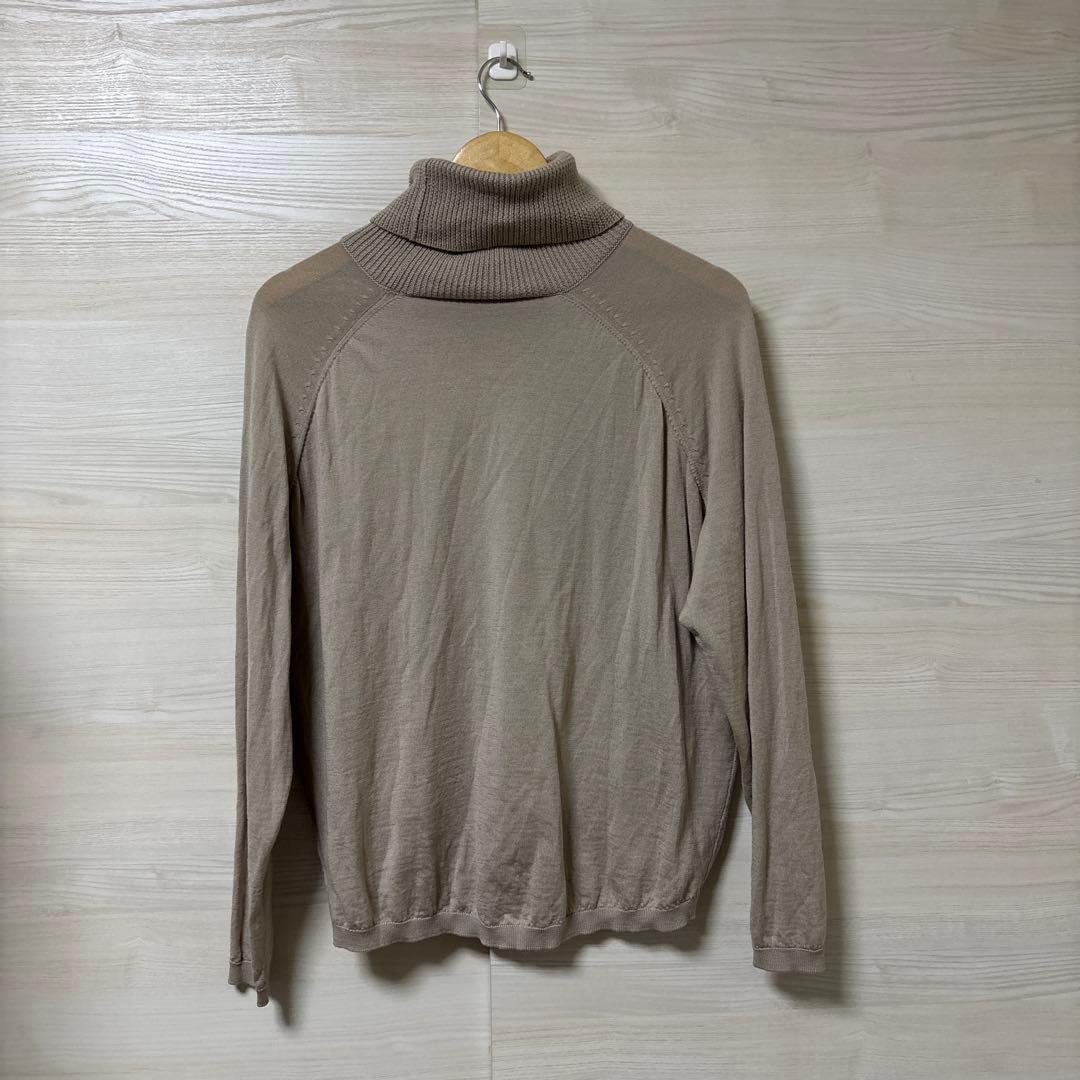 最高級ラグジュアリー★CIVIDINI イタリア製100%ウール タートルニット