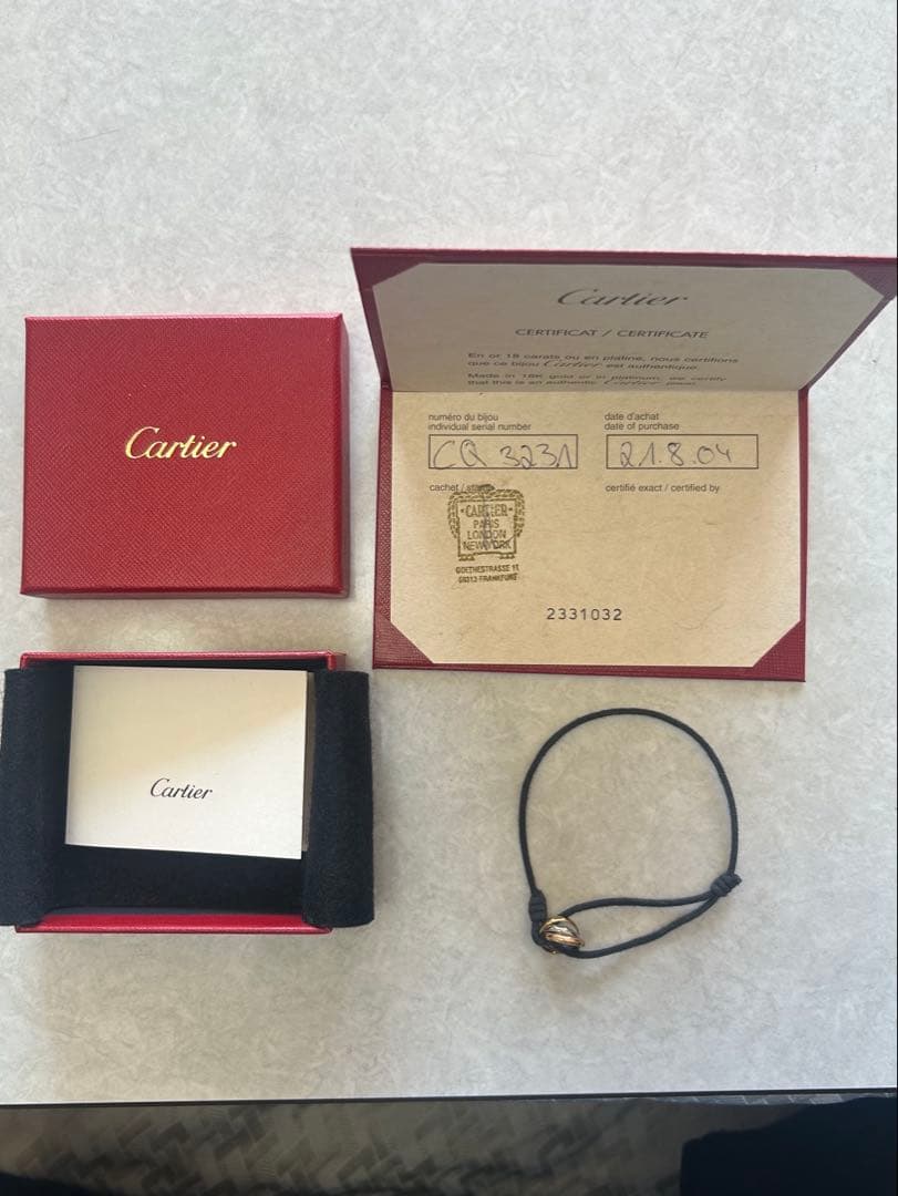 カルティエ トリニティブレスレット