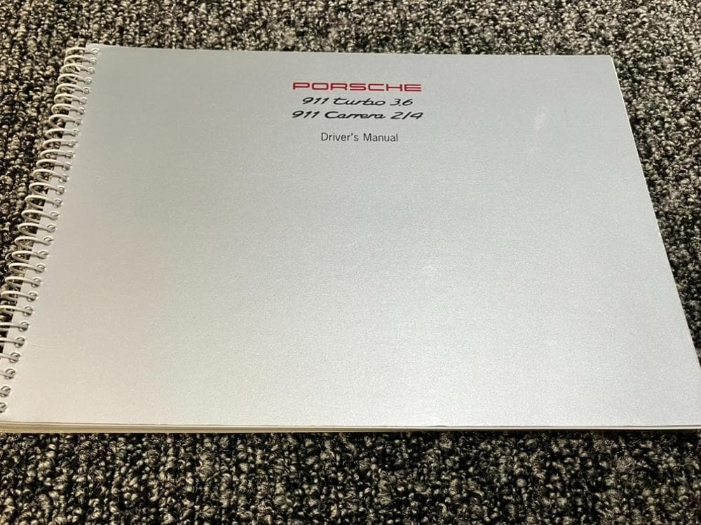 ポルシェ 911（964）ドライバーズマニュアル