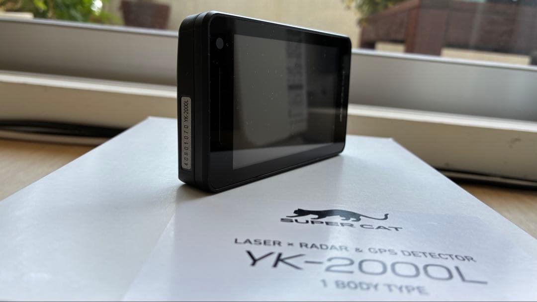 【値下げ‼️】ユピテルSuperCat YK-2000Lレーダー探知機【美品】