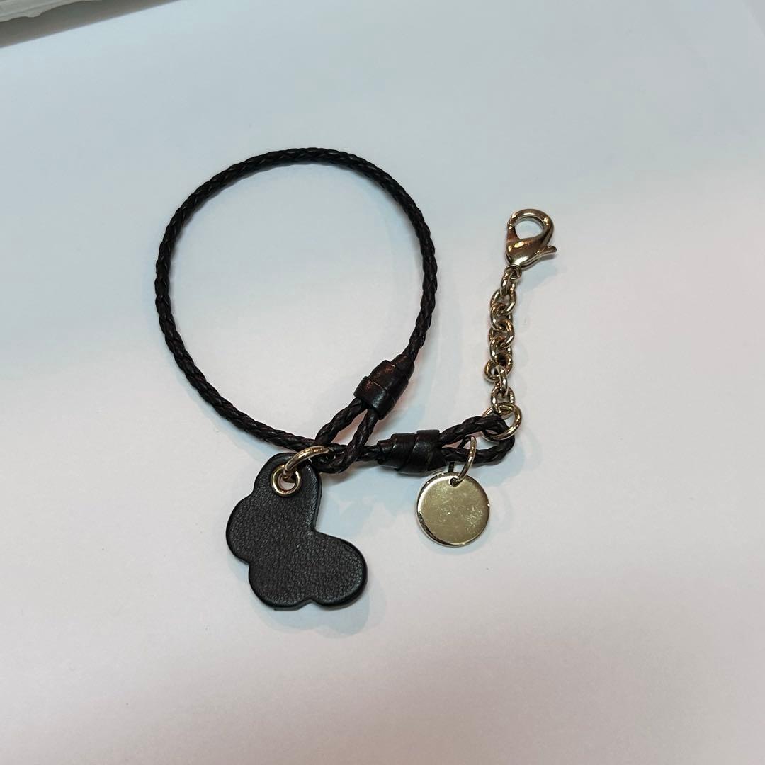 BOTTEGA VENETA ボッテガヴェネタ レザー キーホルダー ストラップ