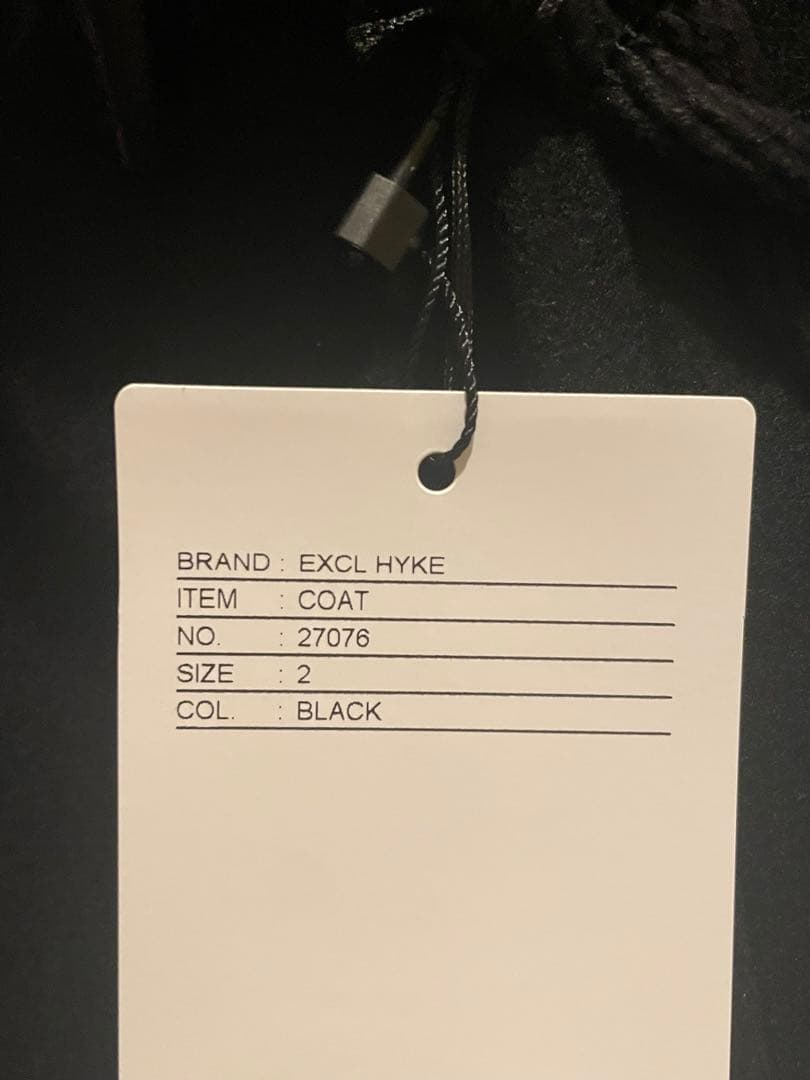 希少　HYKE ハイク　PARIGOT別注 DUFFEL JACKET サイズ2