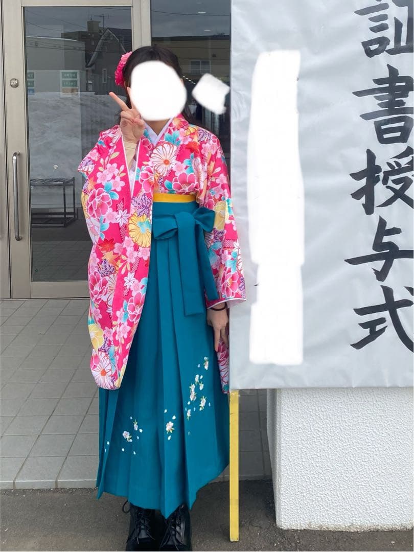 袴　ssサイズ　小振袖　卒業式