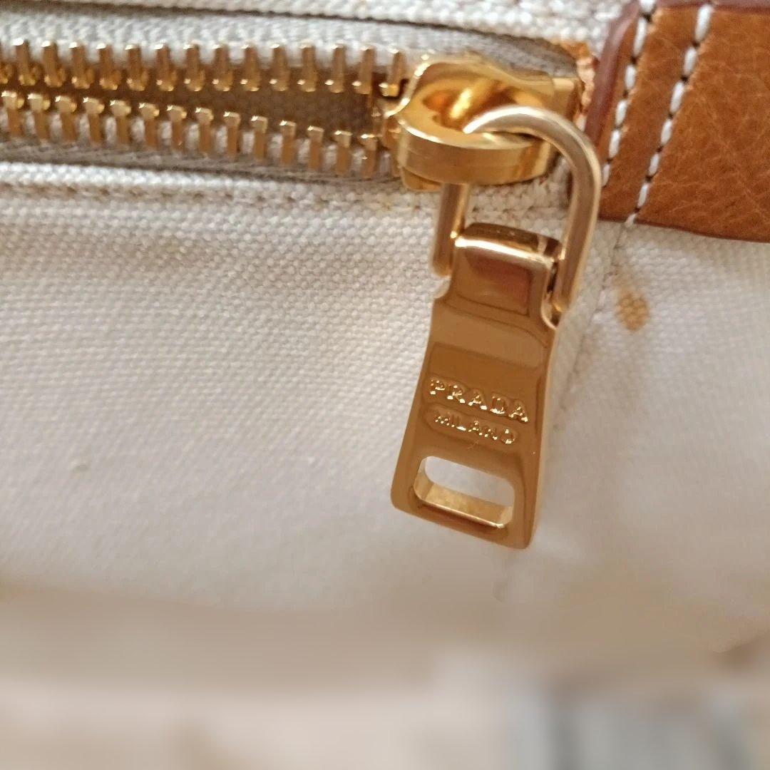 美品　ギャランティ有　PRADA　プラダ カナパ ラージトート