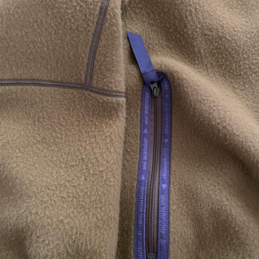 アンドワンダー and wander フリース