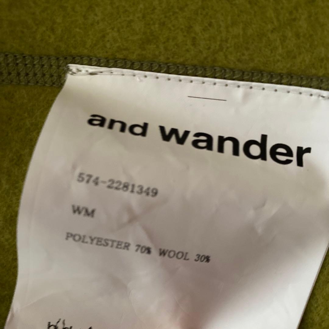 アンドワンダー and wander フリース