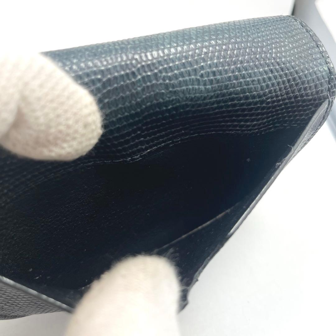 【超希少】キャプテンサンシャイン 半円財布　リザード型押し　レザー　美品