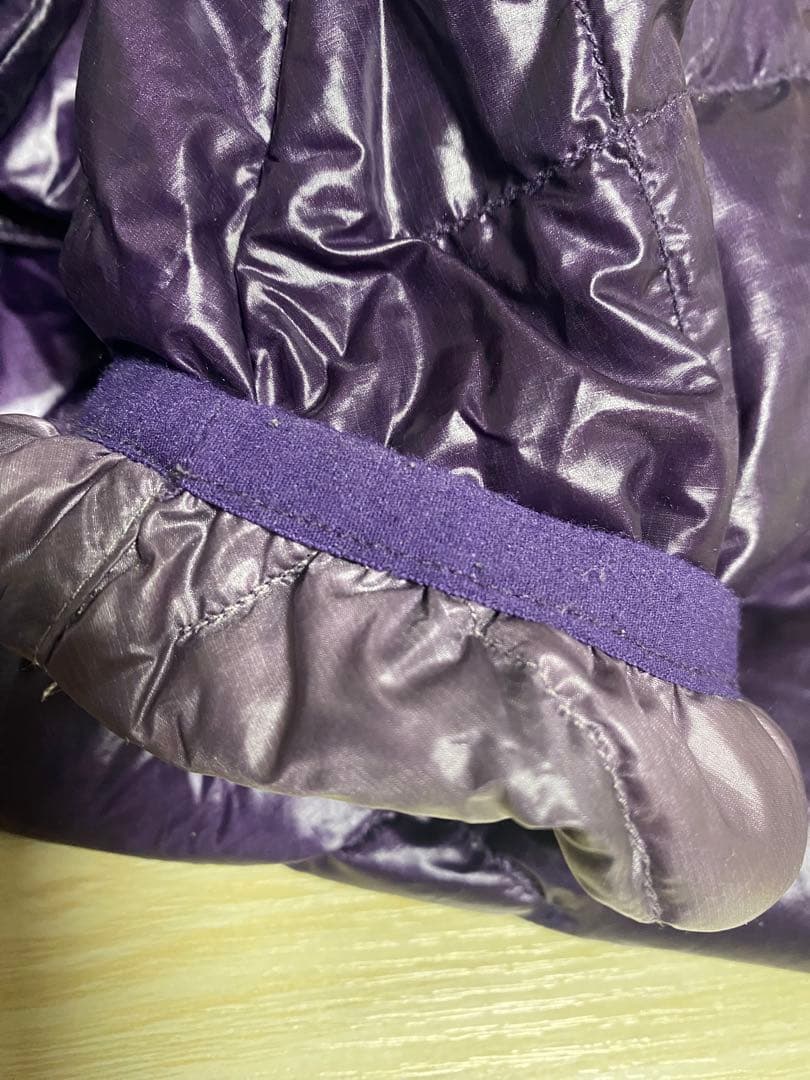 s*t様 mont-bell 紫色 ダウンジャケット XL
