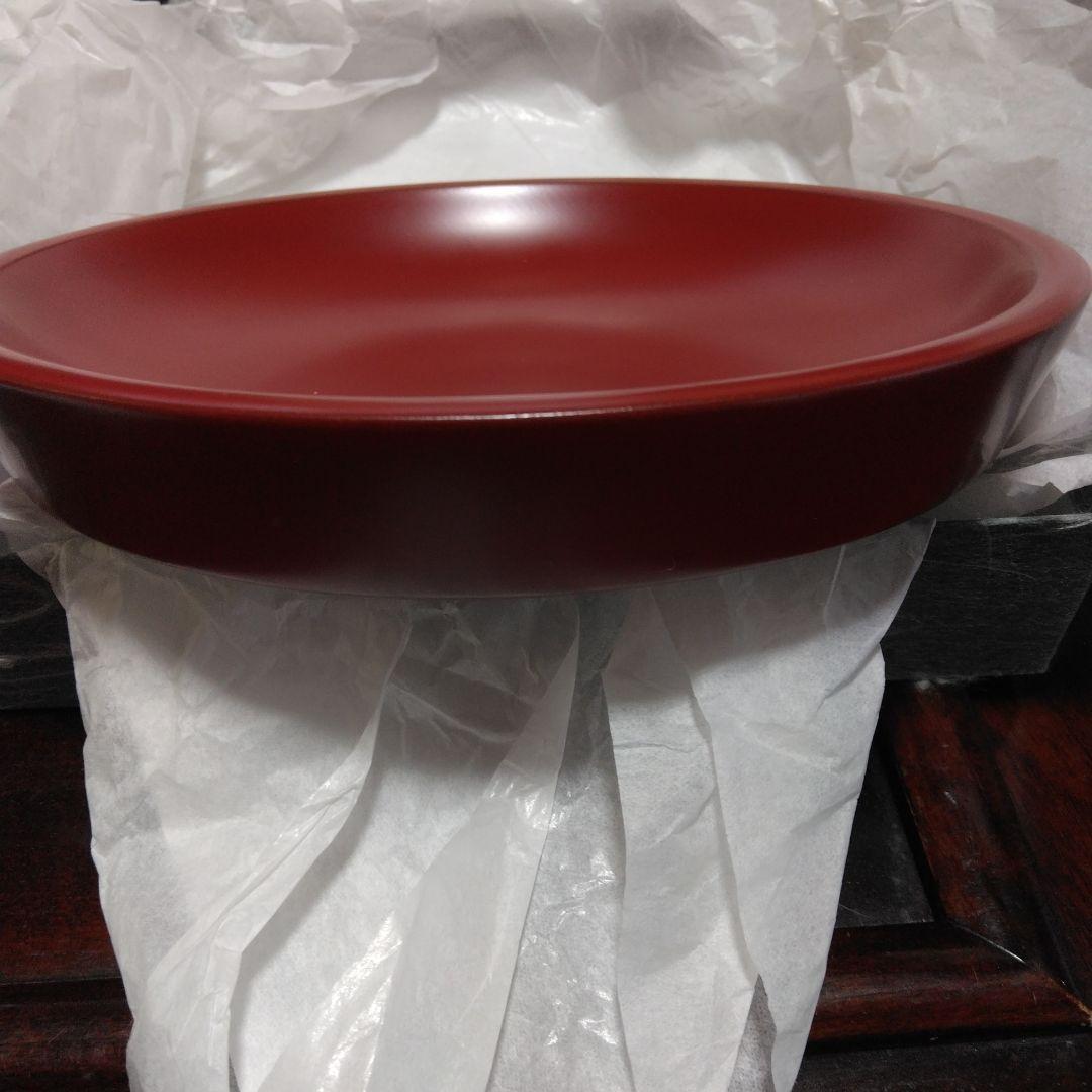 浄法寺塗　盛皿　六寸　2点セット