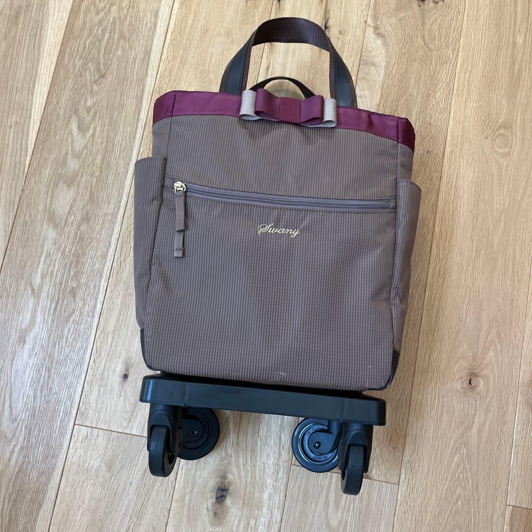 【ほぼ新品】SWANY 支えるキャリーバッグ