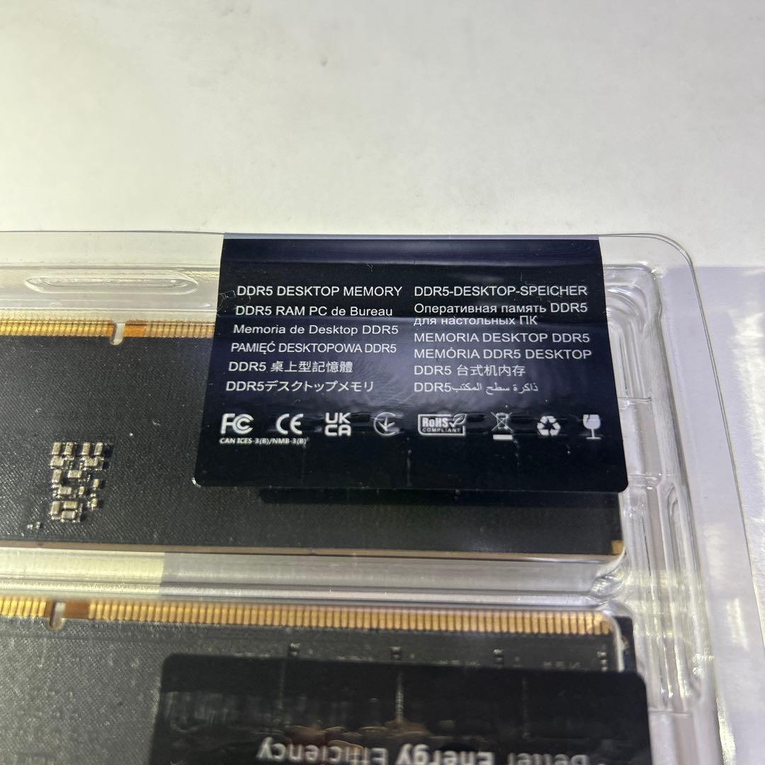 よ*ね様 DDR5 PC用メモリ 64GB Team製 5600MHz