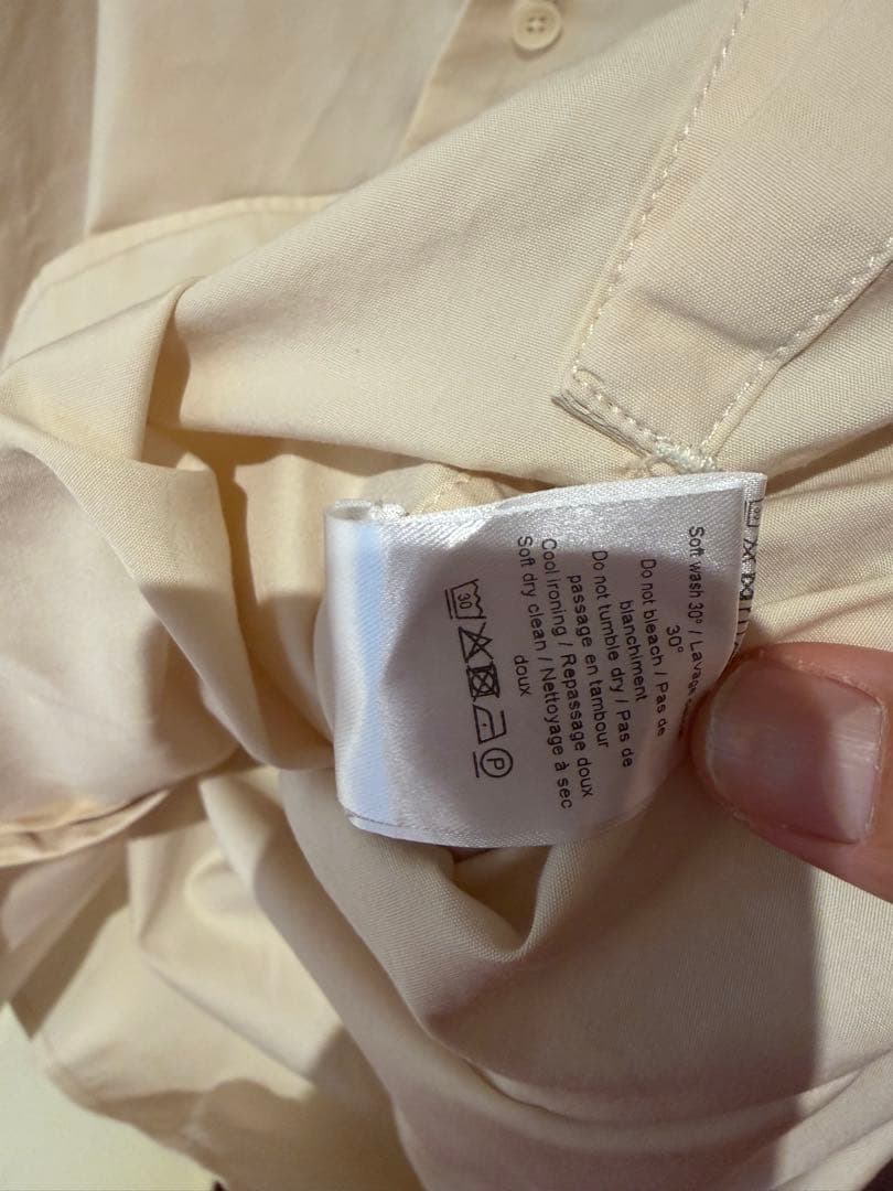 LEMAIREサイドスリットシャツ