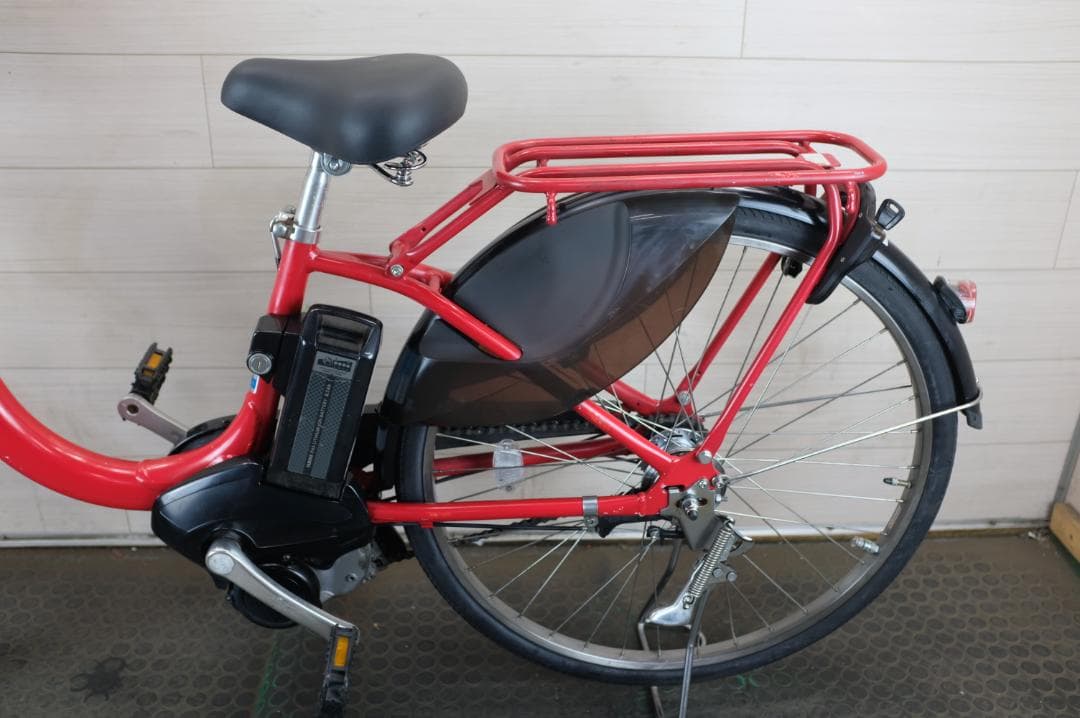 電動自転車ヤマハPAS　With26インチ3段　8.7Ah（4点灯）充電器あり
