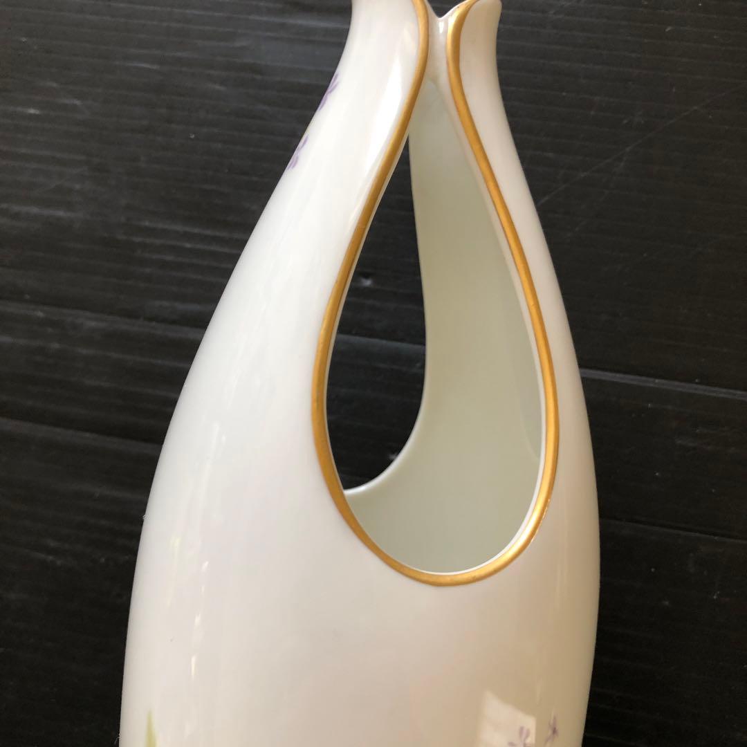 激レア❣️未使用品！オールドノリタケ アラジンランプ印花瓶