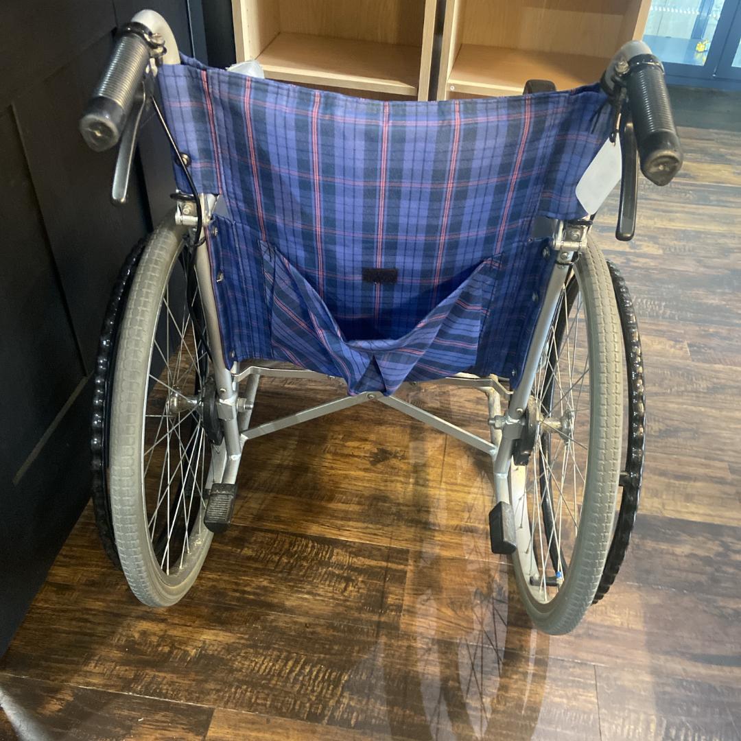 グレバンヒデ カワムラサイクル 車いす アルミ製 ハンドブレーキ