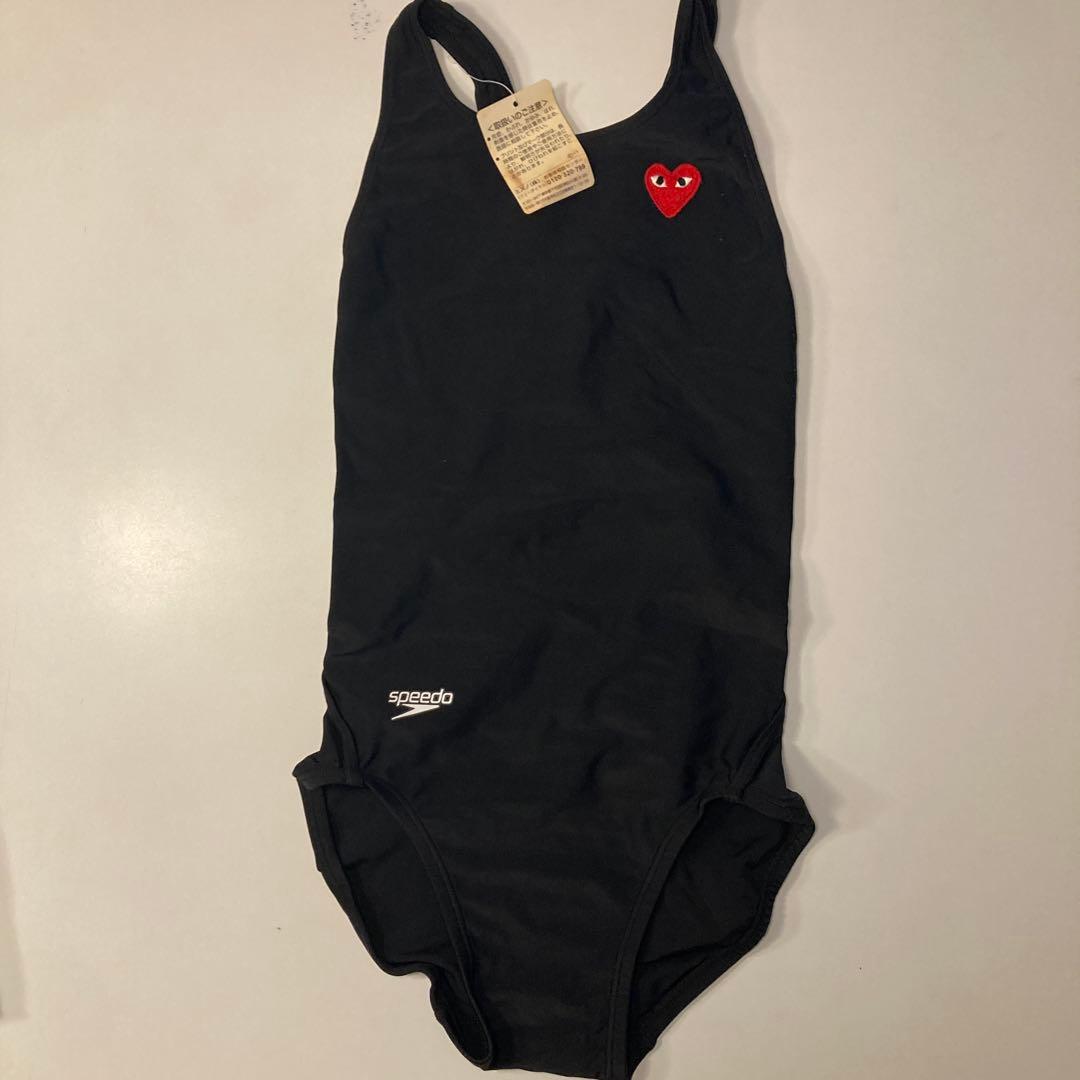 コムデギャルソン　プレイ　スピードコラボ　水着　Sサイズ