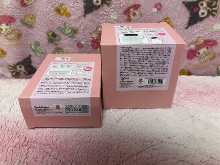 サンリオ マイメロディ 食器セット ティーポット 耐熱保存容器 いちご柄