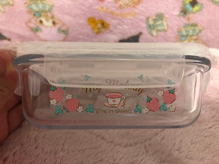 サンリオ マイメロディ 食器セット ティーポット 耐熱保存容器 いちご柄
