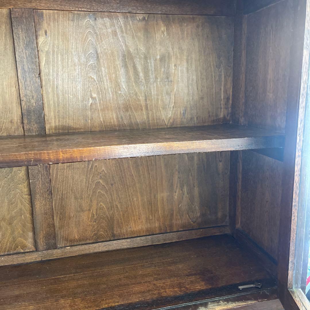 アンティーク　キャビネット　イギリス製