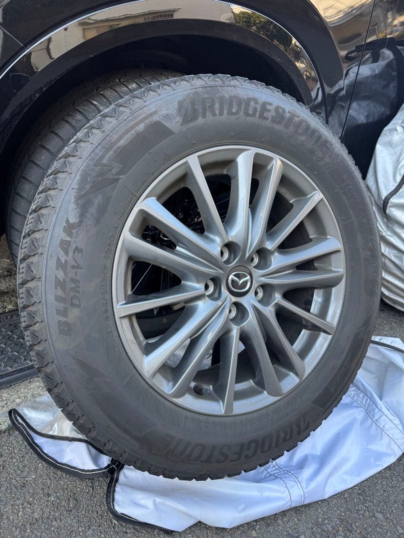 MAZDA純正ホイール　BLIZZAKスタッドレス225/65R17_22年購入