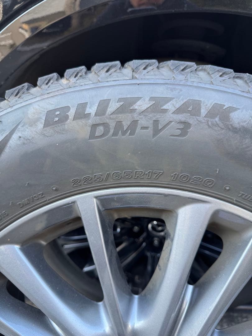 MAZDA純正ホイール　BLIZZAKスタッドレス225/65R17_22年購入