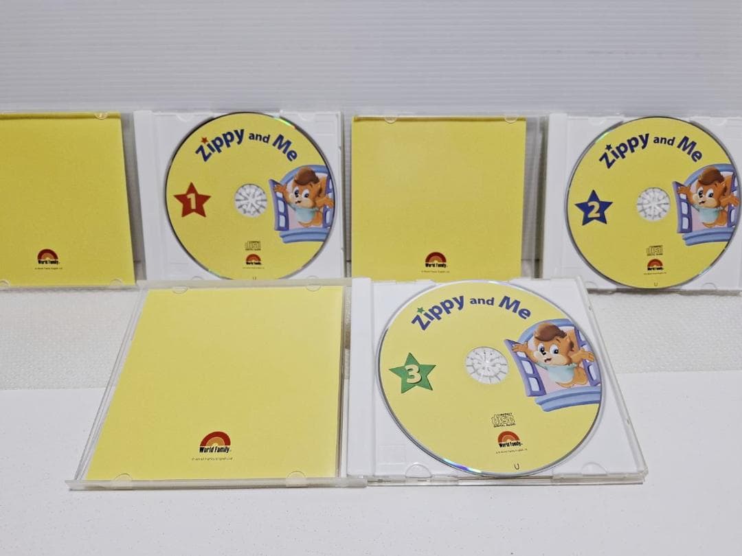こりっす  DWE Zippy and Me 美品 DVD3枚 CD3枚