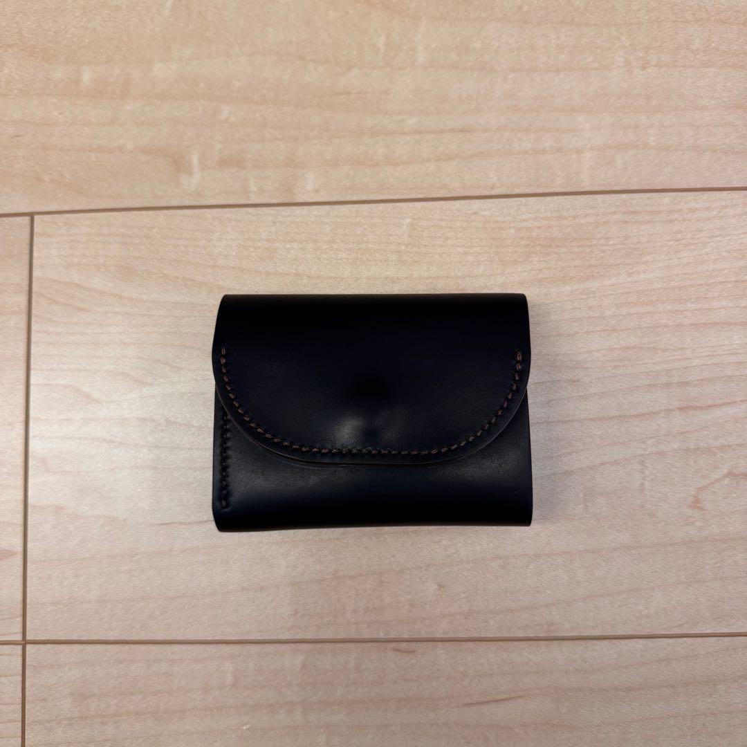 コンパクトウォレット シェルコードバン HORWEEN hasegawa