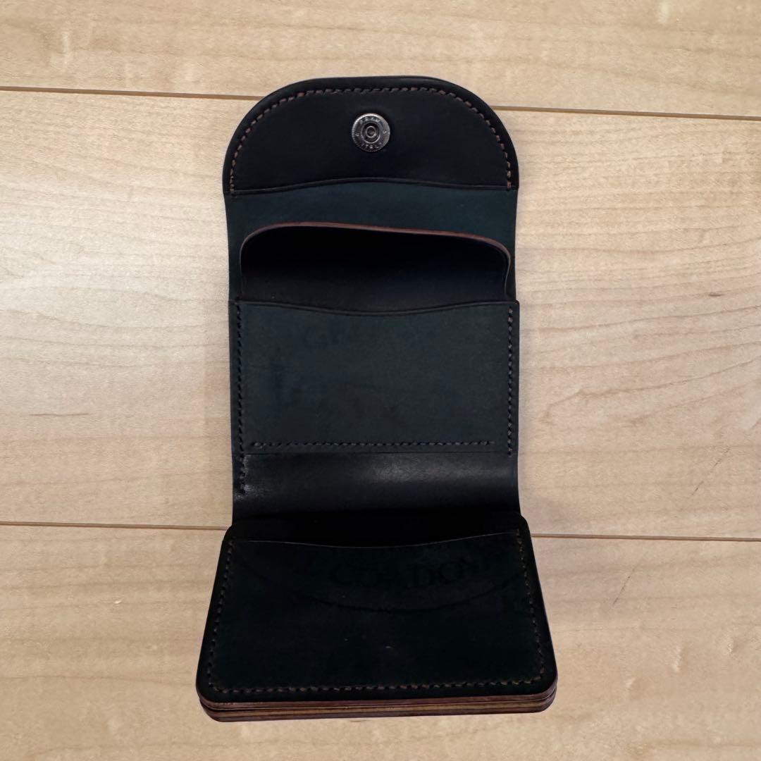 コンパクトウォレット シェルコードバン HORWEEN hasegawa