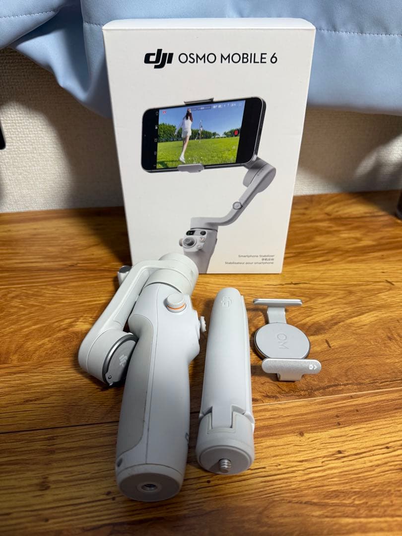 DJI Osmo Mobile 6 ジンバルプラチナグレー2024年2月購入