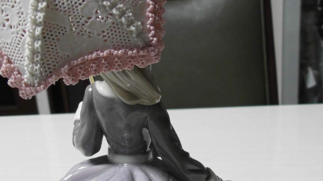 LLADRO　リヤドロ【パラソルの娘（アンジェラ）】値下　リアドロ　Ｌ333