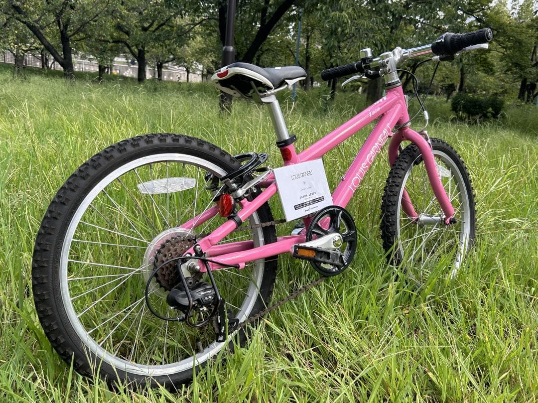 ルイガノ LGS－Ｊ２０６ 6段変速ギヤ 色：ピンク