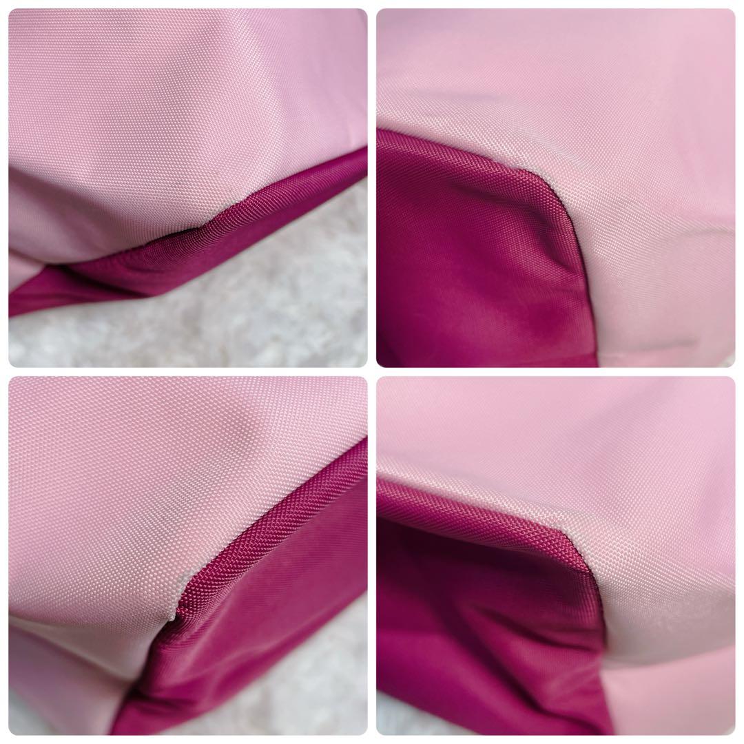 エルベシャプリエ トートバッグ 1027N 舟形 M ピンク