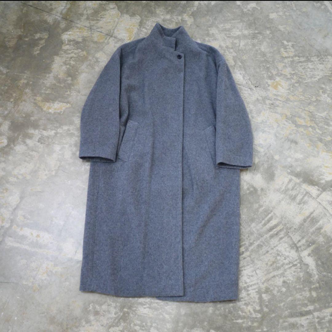 今期もの新品✩mizuiro ind スタンドカラーコート