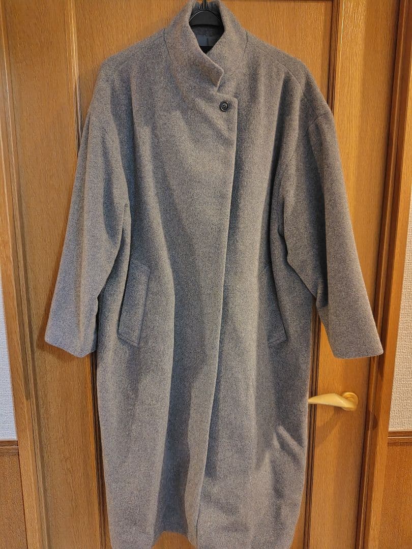 今期もの新品✩mizuiro ind スタンドカラーコート