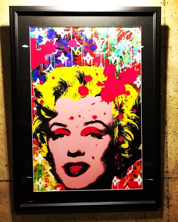 grysonアート2.5Lマリリンモンローヴィトンオマージュパロディ