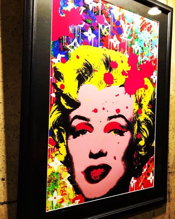 grysonアート2.5Lマリリンモンローヴィトンオマージュパロディ