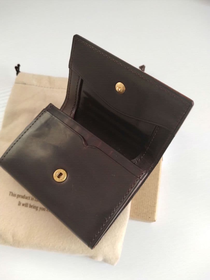 【出品9/14まで】GANZO GUD2 カード入れ付小銭入れ