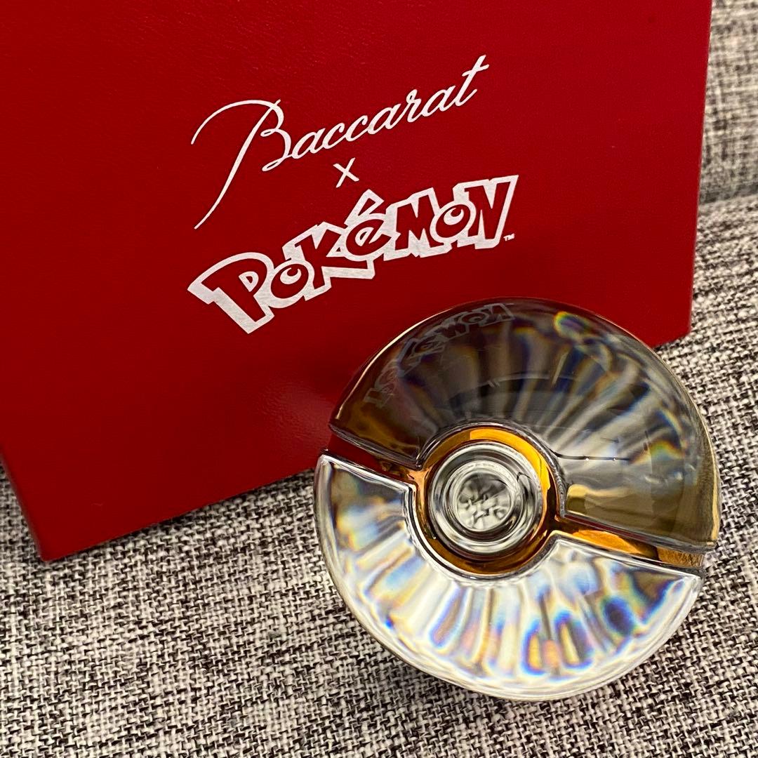 【新品未使用】バカラ　モンスターボール　ポケモン　箱付　コラボ　希少
