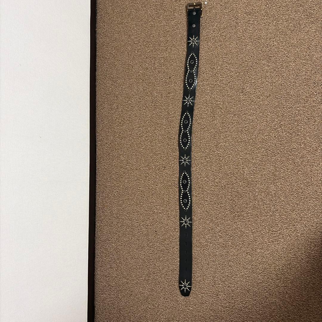 美品htc オーバーレイピーナッツスタッズベルト スティングレイ　36inch