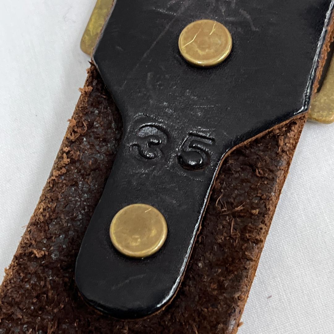 HTC/Peanut Belt /スタッズレザーベルト/本革/スティングレー